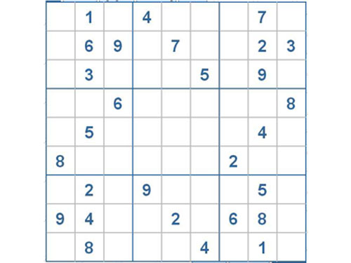 Mời các bạn thử sức với ô số Sudoku 2576 mức độ Khó