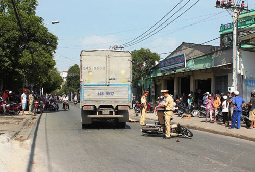 Hiện trường tai nạn