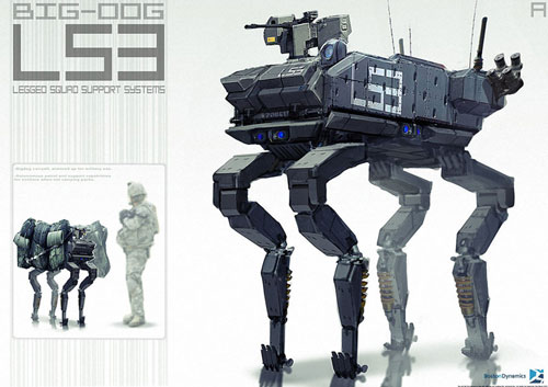 Robot BigDog do Boston Dynamics chế tạo cho lục quân Mỹ  d5
