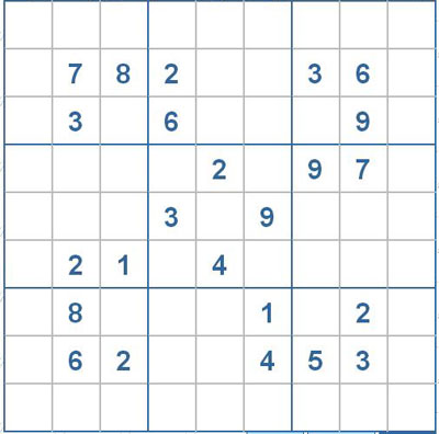 Mời các bạn thử sức với ô số Sudoku 2577 mức độ Khó