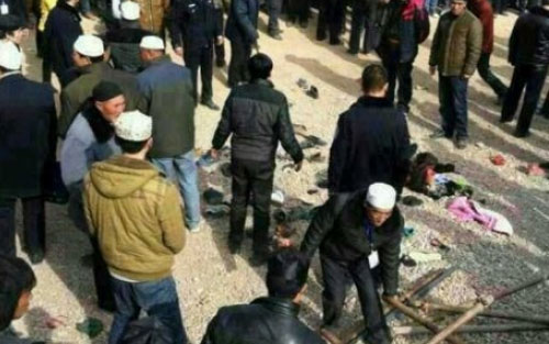 Giẫm đạp tại Trung Quốc, 14 người chết