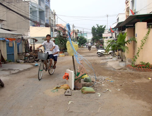 Hố ga nguy hiểm