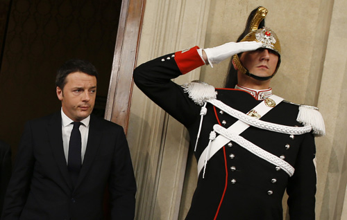 Ông Matteo Renzi được dự báo sẽ đối mặt nhiều thách thức  - Ảnh: Reuters