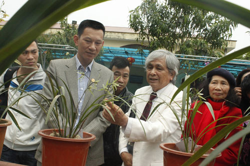 Ngày hội hoa lan trong...trại cai nghiện 8