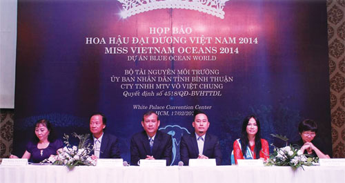 Công bố cuộc thi Hoa hậu Đại dương 2014