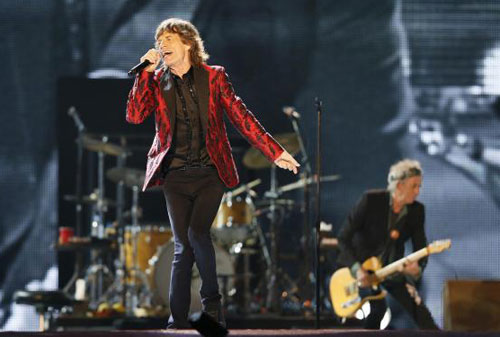 Rolling Stones lần đầu biểu diễn ở Trung Đông