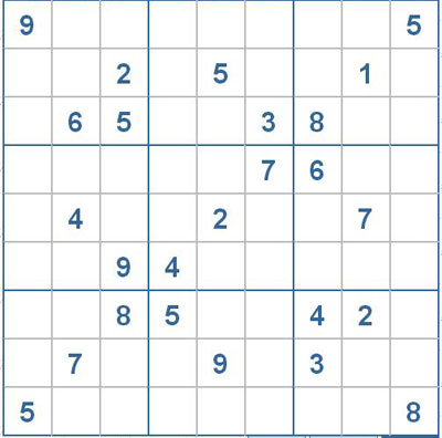 Mời các bạn thử sức với ô số Sudoku 2604 mức độ Khó
