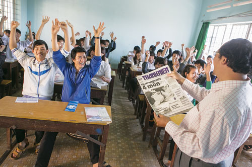 Tư vấn kịp thời những thông tin mới về thi cử 