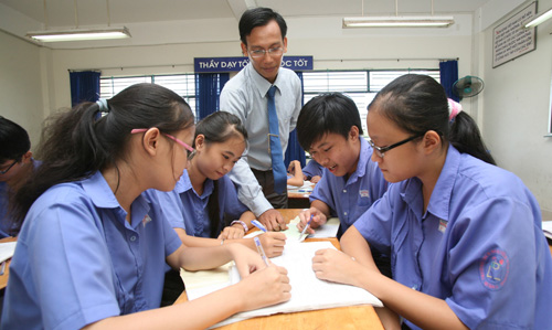  Học sinh lớp 9 Trường THCS Nguyễn Văn Luông