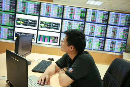 Thị trường chứng khoán Việt Nam tăng phiên thứ 5 liên tiếp - Ảnh: Ngọc Thắng