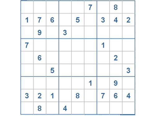 Mời các bạn thử sức với ô số Sudoku 2634 mức độ Khó