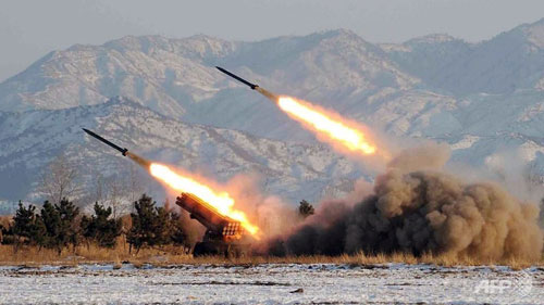 Triều Tiên đã liên tục bắn tên lửa trong thời gian gần đây - Ảnh: AFP