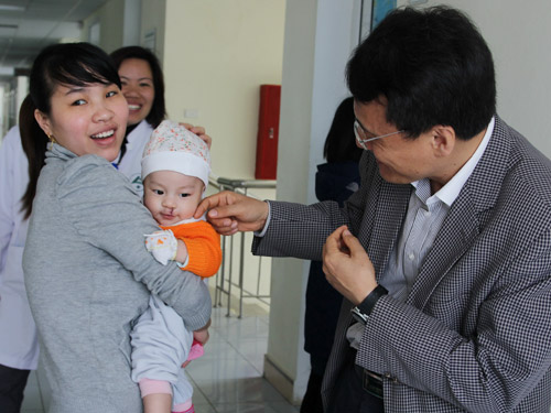Hyundai thành công phối hợp với Global Care phẫu thuật miễn phí cho trẻ em