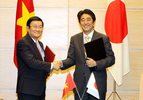 Việt Nam - Nhật Bản trở thành đối tác chiến lược sâu rộng