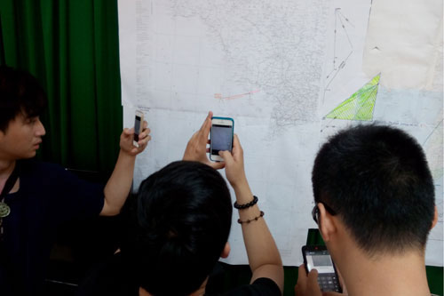 Thủy phi cơ bay sang vùng biển Campuchia tìm kiếm máy bay mất tích 2