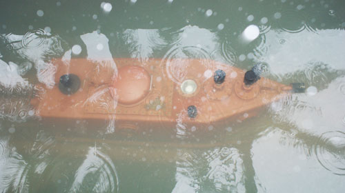 Tàu ngầm của doanh nhân “quê lúa” tiếp tục thử nghiệm ở hồ 4