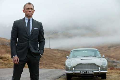 Triển lãm xe của James Bond