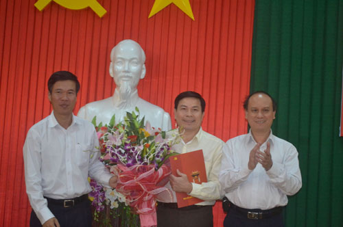 Ông Trần Văn Minh làm Phó bí thư Tỉnh ủy Quảng Ngãi