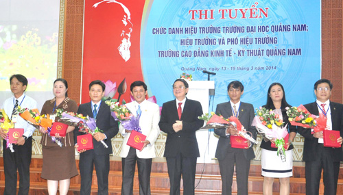 Quảng Nam khởi động kỳ thi tuyển lãnh đạo trường đại học, cao đẳng 