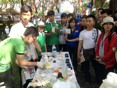 Hàng ngàn bạn trẻ tham gia ngày hội Thanh niên Việt Nam 