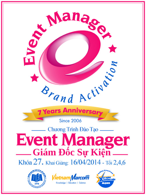 Khóa học Event Manager: Giám đốc tổ chức sự kiện
