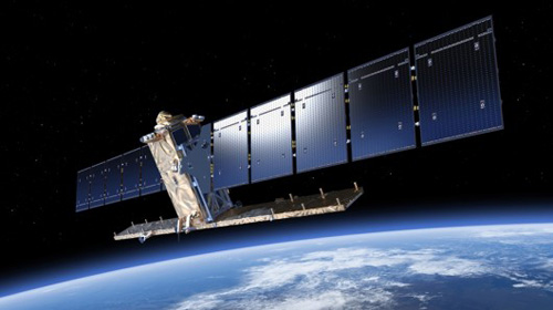 Châu u phóng vệ tinh giám sát trái đất