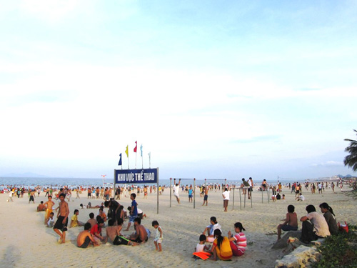 Tại biển Đà Nẵng, sẽ có nhiều hoạt động diễn ra để phục vụ du khách, người dân dịp lễ - Ảnh: Diệu Hiền