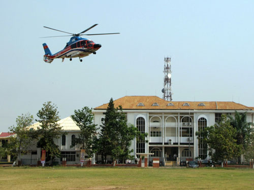 Khai thác bay du lịch bằng trực thăng tại Quảng Bình