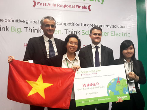 VN đại diện Đông Á vào vòng chung kết cuộc thi “Go Green in the city” toàn cầu