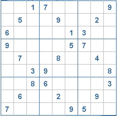 Mời các bạn thử sức với ô số Sudoku 2670 mức độ Khó 