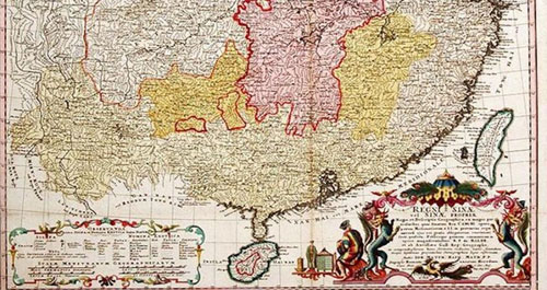 Bản đồ cổ Trung Quốc không có Hoàng Sa, Trường Sa