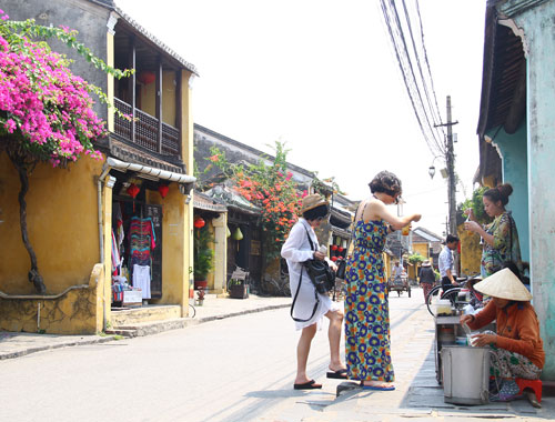 Tăng mạnh lượng du khách Trung Quốc tại Hội An