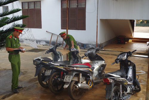 Triệt phá băng nhóm chuyên trộm cắp xe máy đưa sang Campuchia tiêu thụ 1