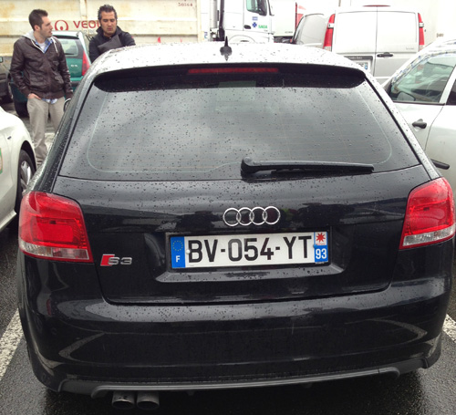 Chiếc xe Audi S3