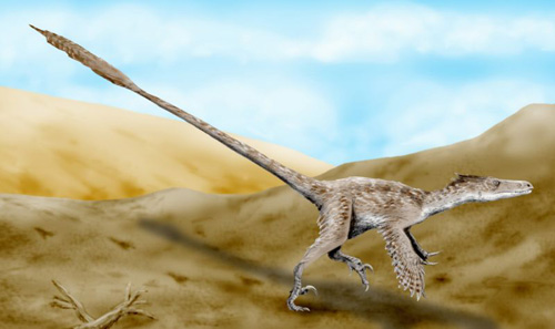 Khủng long Velociraptor vào cuối Kỷ Phấn trắng - Ảnh: Wikimedia Common