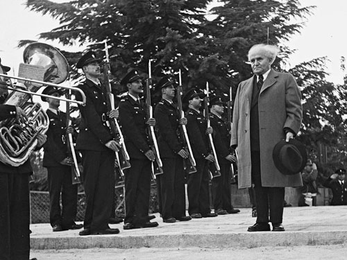Ben-Gurion đã lãnh đạo Israel giành thắng lợi trong Cuộc chiến Độc lập - Ảnh: GPO