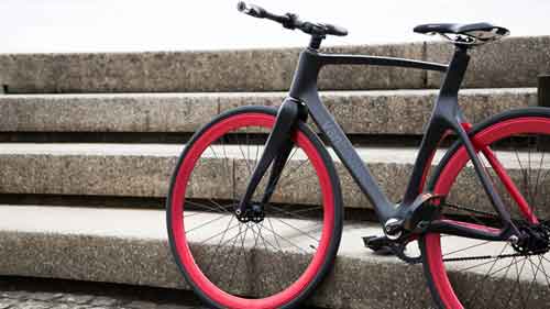 Xe đạp thông minh Valour - Ảnh: kickstarter