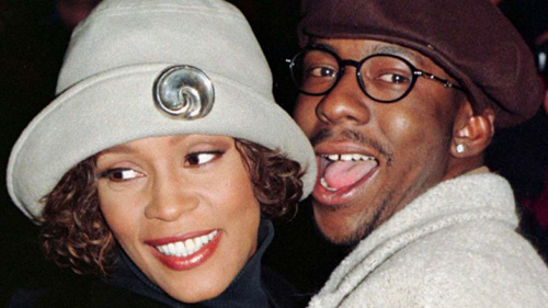 Hình ảnh nữ danh ca Whitney Houston và chồng cũ Bobby Brown trong những năm đầu của cuộc hôn nhân - Ảnh: Reuters
