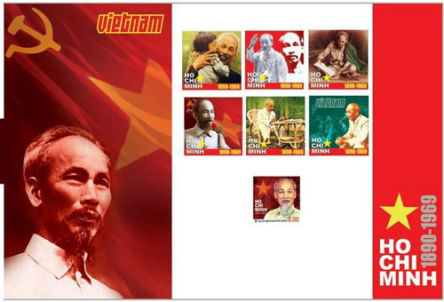 Sri Lanka phát hành 500.000 tem Hồ Chí Minh