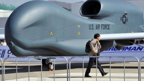 Mỹ triển khai các UAV tối tân đầu tiên đến Nhật