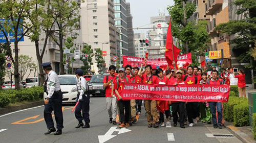 Người Việt ở Nhật gửi thư kháng nghị phản đối Trung Quốc xâm phạm chủ quyền