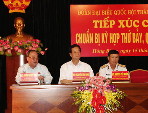Thủ tướng Nguyễn Tấn Dũng: Xử nghiêm những người vi phạm, phá hoại