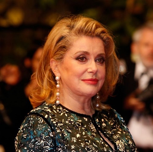 Catherine Deneuve trong một sự kiện ở Pháp ngày 2.6 