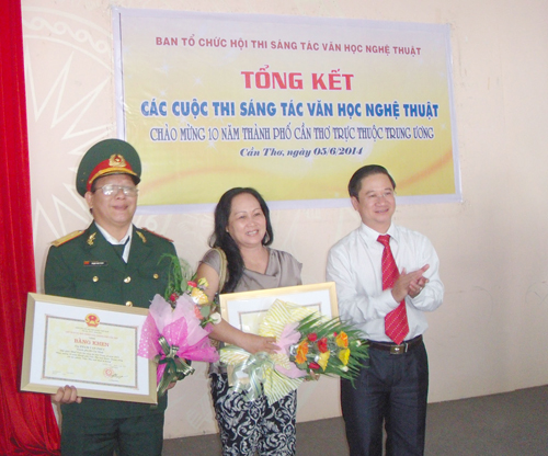 Cần Thơ trao giải sáng tác văn học nghệ thuật