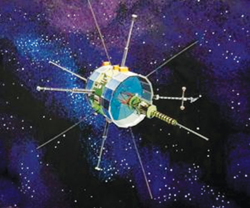 ISEE-3 trong không gian - Ảnh: NASA