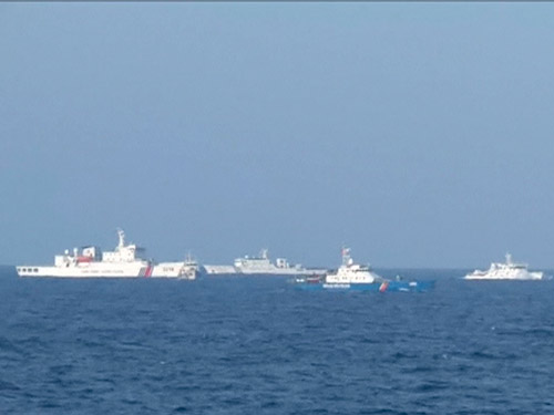 Mỹ tìm cách ngăn chặn hành động bắt nạt trên biển của Trung Quốc