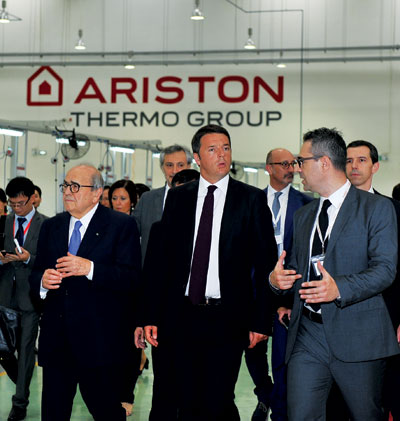 Thủ tướng Ý đến thăm Nhà máy Ariston Thermo Việt Nam