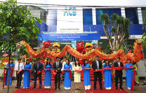ACB khánh thành trụ sở mới Chi nhánh Sài Gòn
