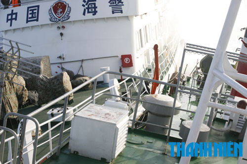 Tàu Trung Quốc điên cuồng đâm thủng tàu Cảnh sát biển Việt Nam