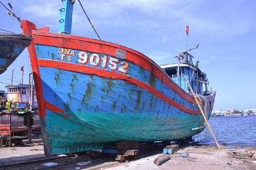 Hiến tặng tàu cá bị Trung Quốc đâm chìm để trưng bày